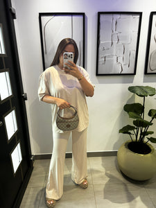 Ensemble oversize beige