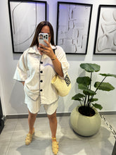 Charger l&#39;image dans la galerie, Ensemble short en Lin oversize