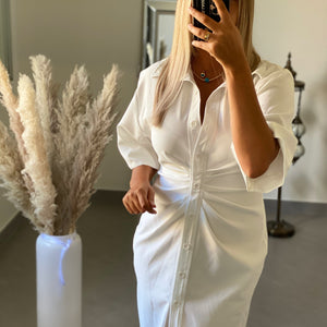 Robe chic Blanc